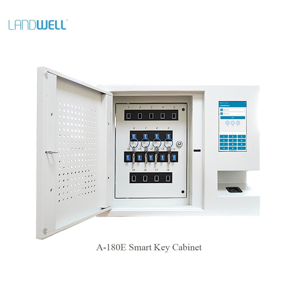 LANDWELL A-180E Automated Key Tracking System Smart Key Cabinet